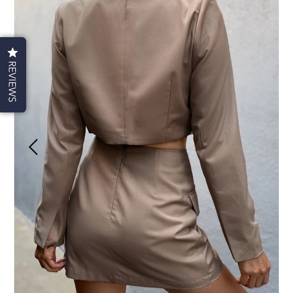 Blazer & Skirt Set - Picture 2 of 4